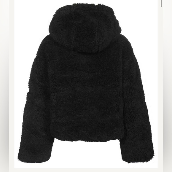 HUNTER  WANDERER SHERPA PUFFER Jacket - Black Size XL - Picture 5 of 11